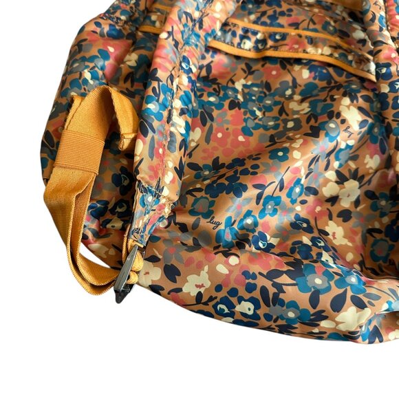 Lug Puddle Jumper Backpack Bag Wildflower Amber Print Packable Bold Colorful - Picture 10 of 13